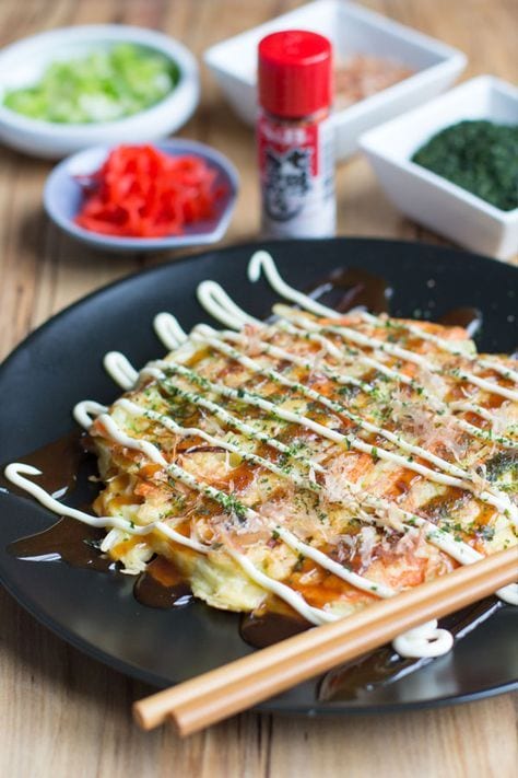 Okonomiyaki Receitas-teste