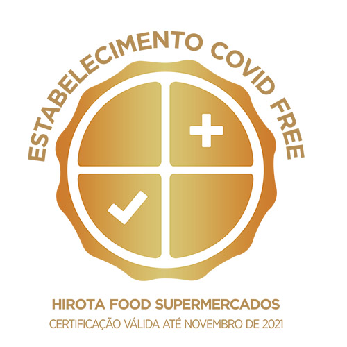 Hirota-covidFree Hirota Food é COVID FREE!