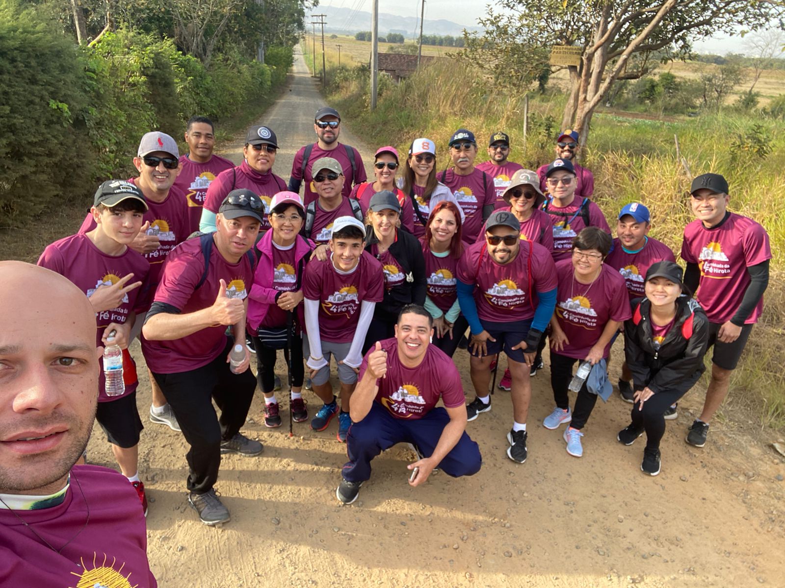 4ª Caminhada da Fé Hirota. Especial 50 anos