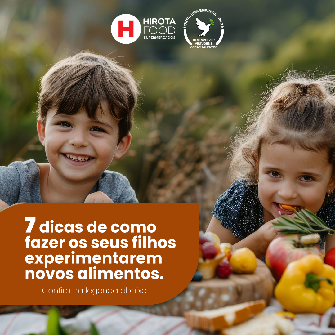 Alimentação infantil saudável - dicas Hirota Food