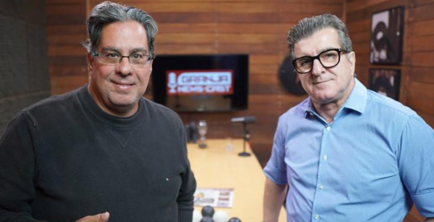 diretor de Comunicação e Expansão do Grupo Hirota, Hélio Freddi no podcast Granja News