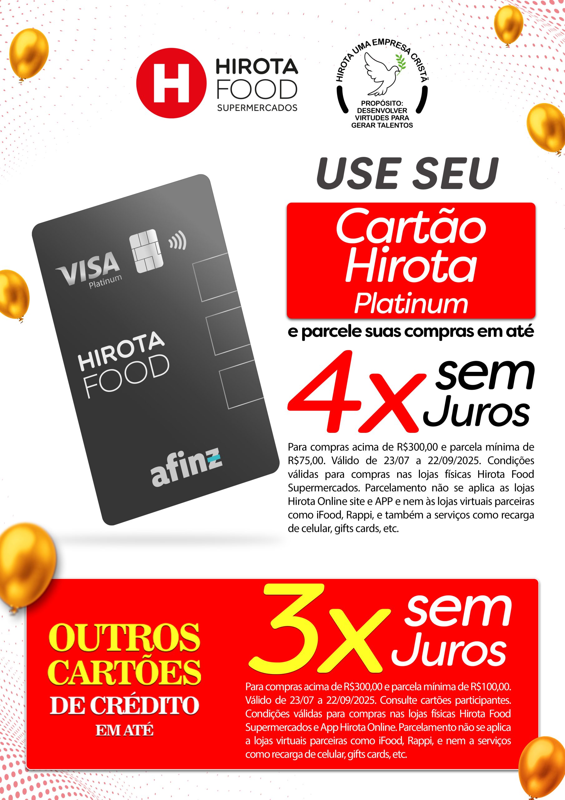 Cartão Hirota Platinum